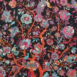 Hermes Multicolor Print Silk Fantaisies Indiennes Scarf