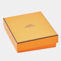 Pre Owned Hermes Multicolor Horn Lacquer Dangle Earrings