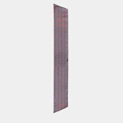 Hermes Multicolour Maxi Twilly & No.6 Scarf Knotting Card