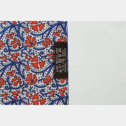 Hermes Multicolour Maxi Twilly & No.6 Scarf Knotting Card