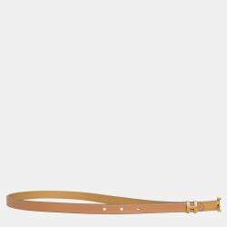Hermes Brown Epsom Leather Pop H 15 Belt