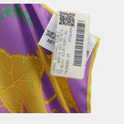 Hermes Le Jardin Des Peintres Dossard Scarf