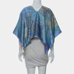 Hermes Le Jardin Des Peintres Dossard Scarf