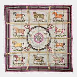 Hermes Couvertures Et Tenues De Jour Silk Scarf Shawl 140Cm