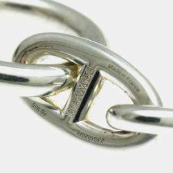 Hermes Silver 925 Chaine D'Ancre Charm Bracelet