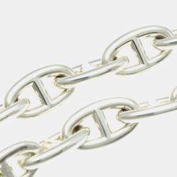 Hermes Silver 925 Chaine D'Ancre Charm Bracelet