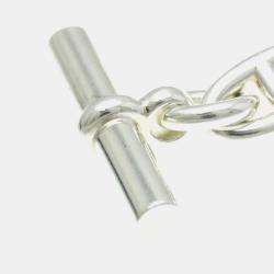 Hermes Silver 925 Chaine D'Ancre Charm Bracelet