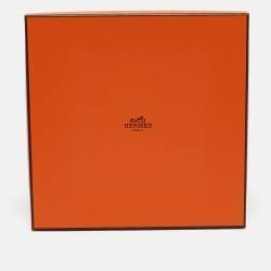 Pre Owned Hermès Pink Print Silk Voitures Exquises Scarf