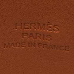 Hermes Collier De Chien Black Leather Rose Gold Plated Bracelet