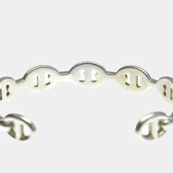Hermes Silver Chaine D'ancre Bangle Bracelet