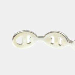 Hermes Silver Chaine D'ancre Bangle Bracelet