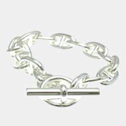 Hermes Silver Chaine D'ancre Chain Bracelet