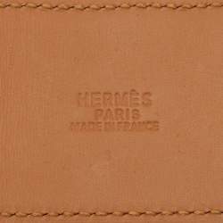 Hermes Black Box Leather Collier de Chien Belt 80 CM