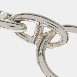 Hermes Silver Chaine d'Ancre GM Chain Bracelet  