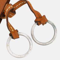 Hermes Gold Togo Clochette Necklace