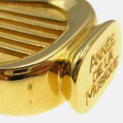 Hermes Harp 1996 Cadena Padlock Gold Small