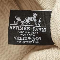 Hermes Goyave Canvas Large Bride-A-Brac Pouch