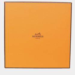 Pre Owned Hermes Reversible Leather Belt With Gamma Buckle