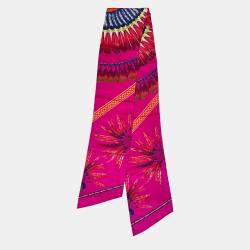 Pre Owned Hermes Brazil Maxi Twilly Scarf