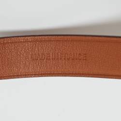 Pre Owned Hermès Kelly Leather Palladium Plated Glove Clip