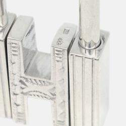 Pre Owned Hermes Silver Touareg H Cadena Small