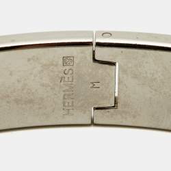 مملوكة مسبقًا سوار هيرمس كليك أتش إنامل برتقالي مطلي بالبلاديوم