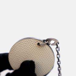 Pre Owned Hermes Epsom Panda Bag Charm