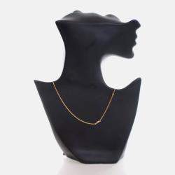Pre Owned Hermes Pink Leather O'Kelly Pendant Necklace