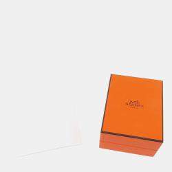Pre Owned Hermes Chaine D'Ancre New Farandole 18K Pink Gold TPM Earrings 