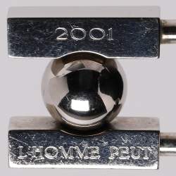 Pre Owned Hermès Silver Tone Hardware Cadena Lock Charm