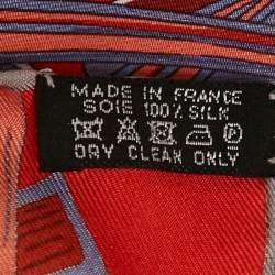 Pre Owned Hermès Multicolor Mythes et Metamorphoses Silk Scarf
