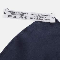 Pre Owned Hermès Multicolor Print Silk Les Rubans Du Cheval Scarf