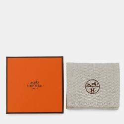 Pre Owned Hermes Double Tour Bracelet Size T2 Black Swift Leather