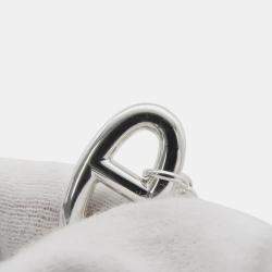 Pre Owned Hermes Chaine D'Ancre Farandole Silver 925 SH Bracelet 
