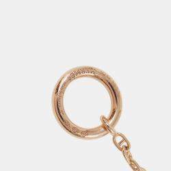 Pre Owned Hermes Chaine D'Ancre Farandole Pendant PM Sth 221303B 00St 18K Pink Gold Chain Necklace
