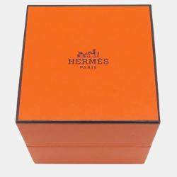 Pre Owned Hermes Chaine D'Ancre 13 Frames Bracelet Silver 925