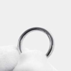 Pre Owned Hermes Chaine D'Ancre 43 Frames Necklace PM Silver 925
