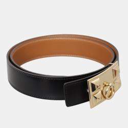 Pre Owned Hermes Collier de Chien Buckle Reversible Belt