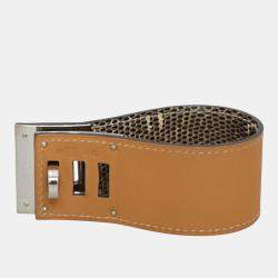 Pre Owned Hermes Lizard Kelly Dog Bracelet