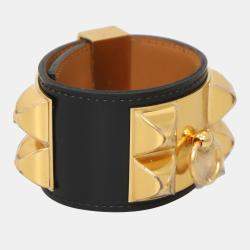 Pre Owned Hermes Collier De Chien Bracelet