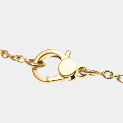 Pre Owned Hermes Finesse Necklace Diamond Pink Gold 18K Diamond Necklace Pink Gold