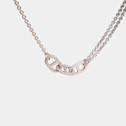 Pre Owned Hermes Chaine D'ancre Parade Long Necklace