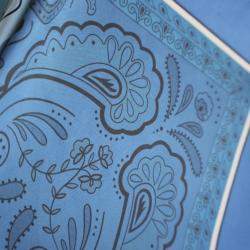 Pre Owned Hermes Guepards Bandana Double Face Silk Scarf Size 90