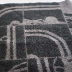 Pre Owned Hermes Brides De Gala Cashmere Fringe Scarf