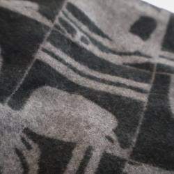 Pre Owned Hermes Brides De Gala Cashmere Fringe Scarf
