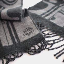 Pre Owned Hermes Brides De Gala Cashmere Fringe Scarf