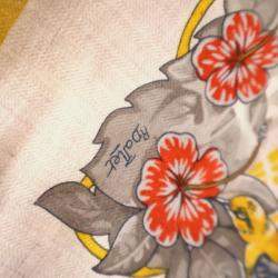 Pre Owned Hermes Jungle Love Cashmere Triangle Scarf