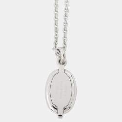 Pre Owned Hermes Mini Mayon Necklace Size Pm Poodle Lacquer Metal