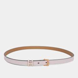 Pre Owned Hermes Pop H Leather  Belt