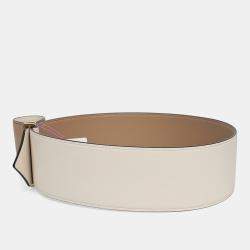 Pre Owned  Hermes Elan 66 Leather Belt